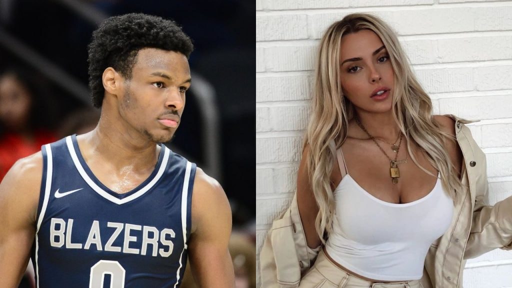 Bronny James Coldly Shuts Down OF Model Corinna Kopf’s Advances, Had