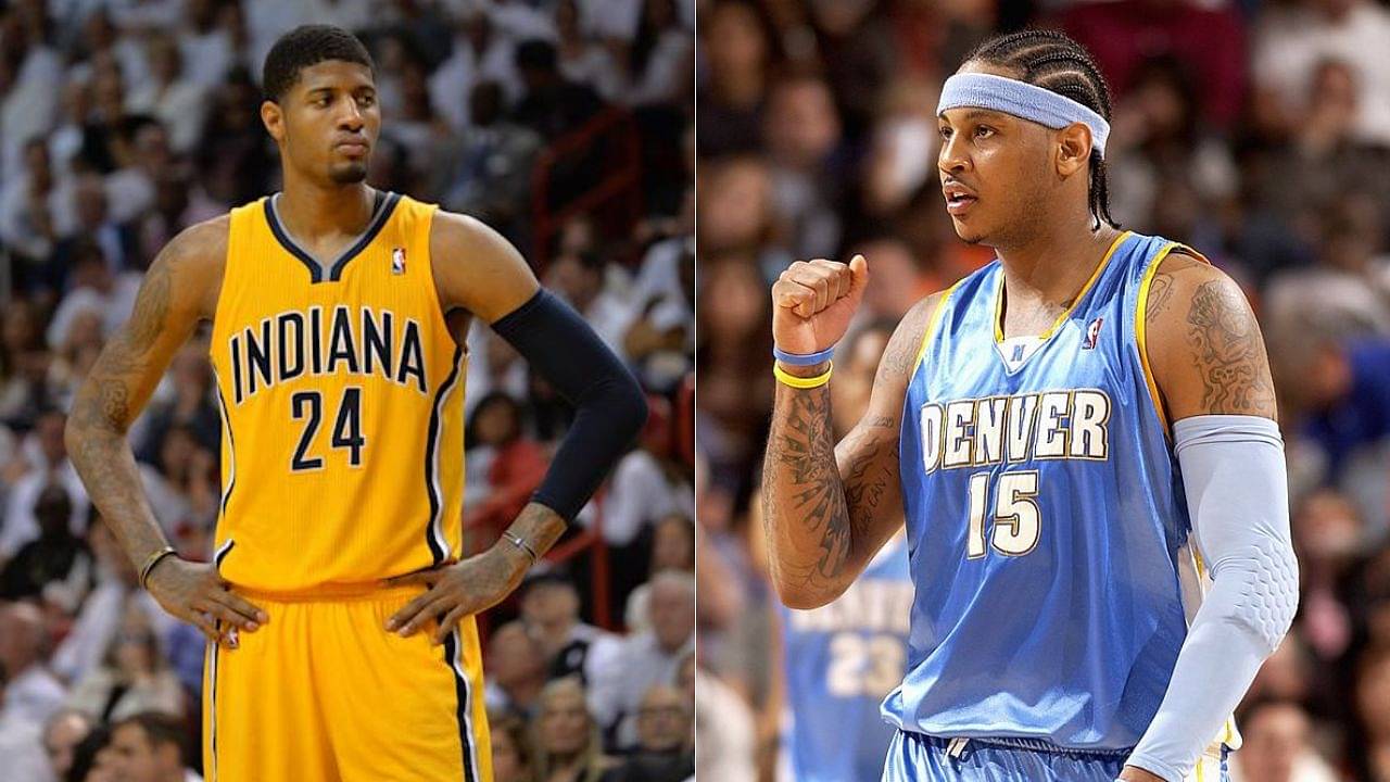 "Carmelo Anthony gave me everything too": When Paul George detailed how Melo bust his a** as a rookie
