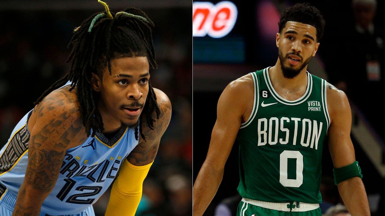 “Jayson Tatum Had to Put Deuce to Sleep”: Ja Morant Reveals the Hilarious Free-throw Interaction the Duo Had Late in the Celtics-Grizzlies Clash