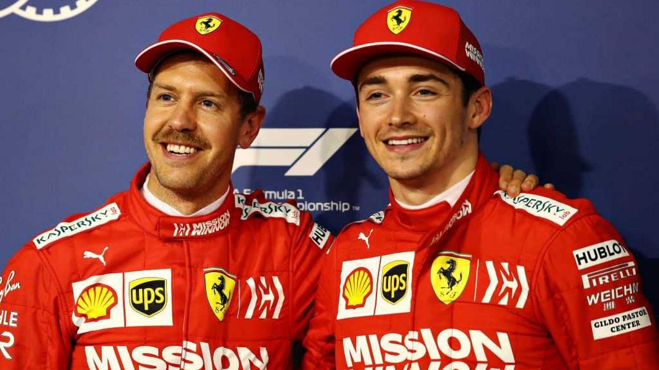"I saw my younger self in Charles Leclerc" - Sebastian Vettel learnt a lot from 21-year-old teammate during his time at Ferrari