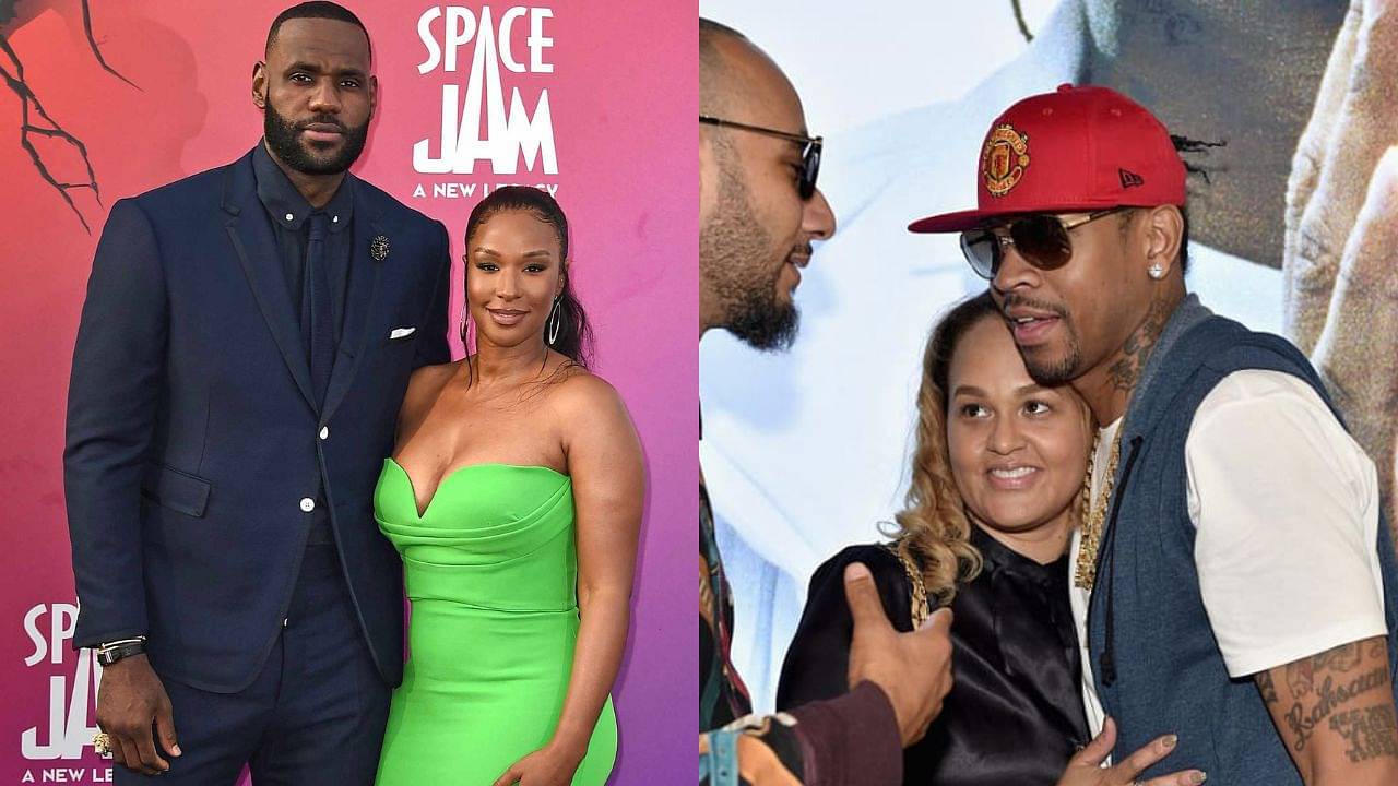 Allen Iverson's $3 Million Divorce From High School Sweetheart Puts LeBron James' Similar Situation With Savannah In The Spotlight