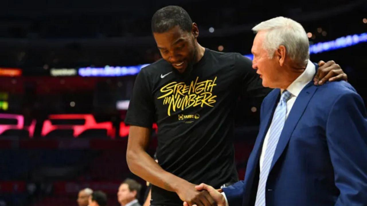 Jerry West, Who Convinced Shaquille O'Neal to Sign With Lakers, Was Behind Kevin Durant Winning 2x Rings With the Warriors