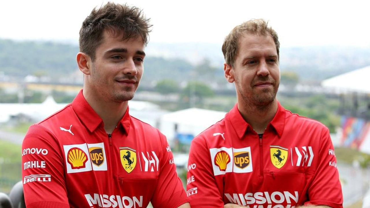 "Sebastian Vettel sent me a letter": Charles Leclerc reveals how 4-time World Champion thanked him for his Ferrari simulator work