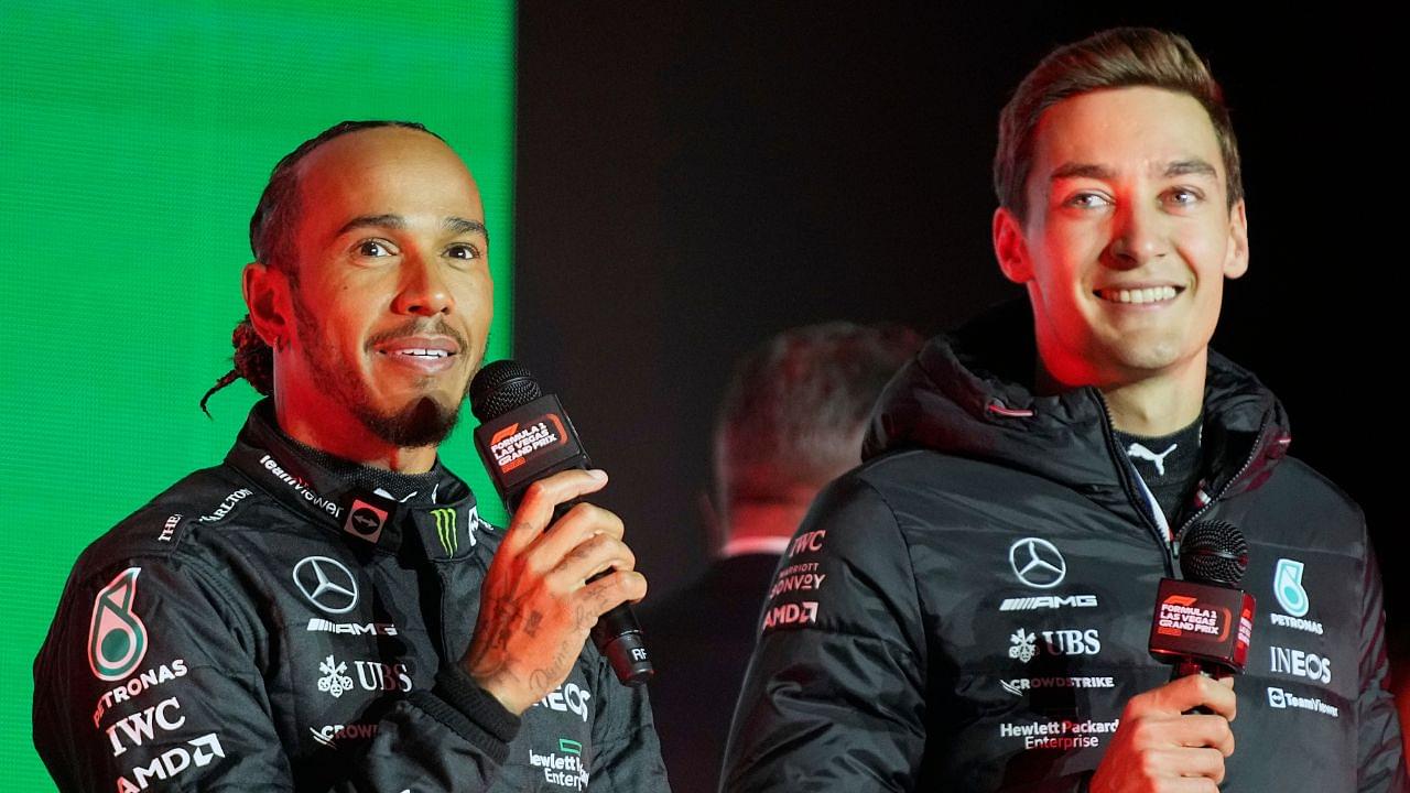 "He's definitely performing probably better than ever": George Russell on Lewis Hamilton's perceived 'troubled 2022'