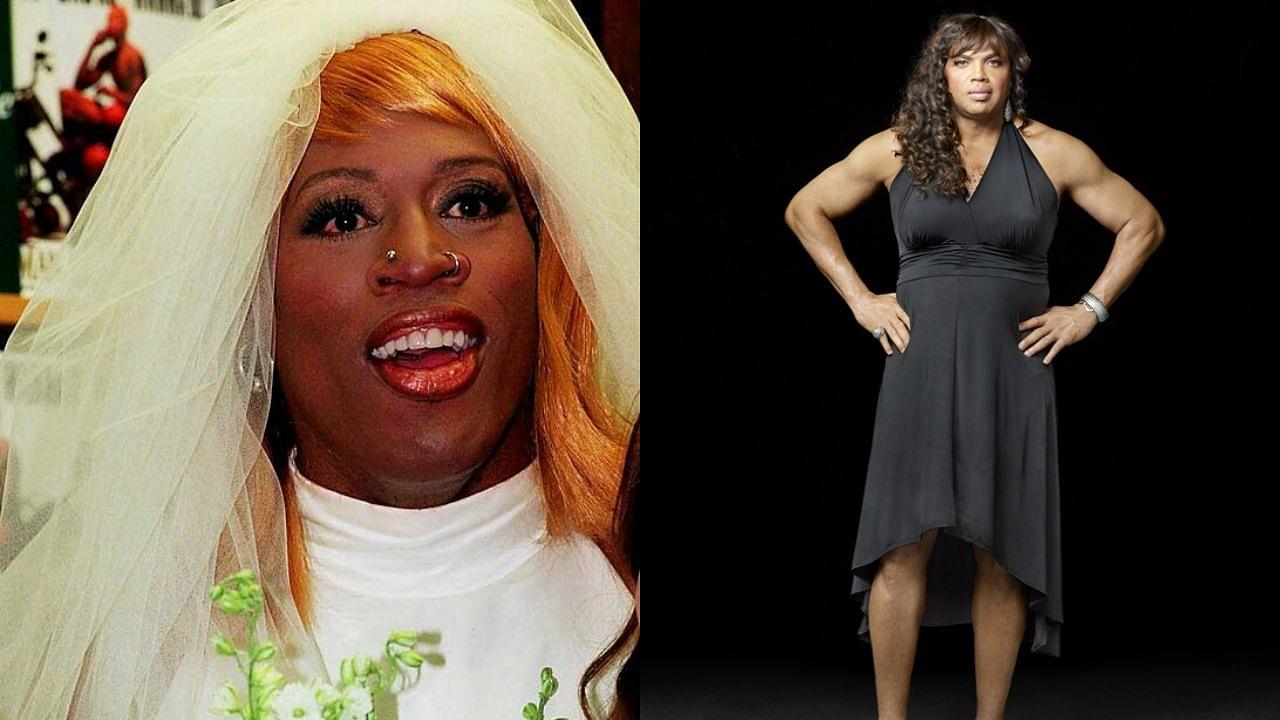 Charles Barkley, In A Dress, Hilariously 'Rivaled' Dennis Rodman's Bizarre $10,000 Wedding Gown