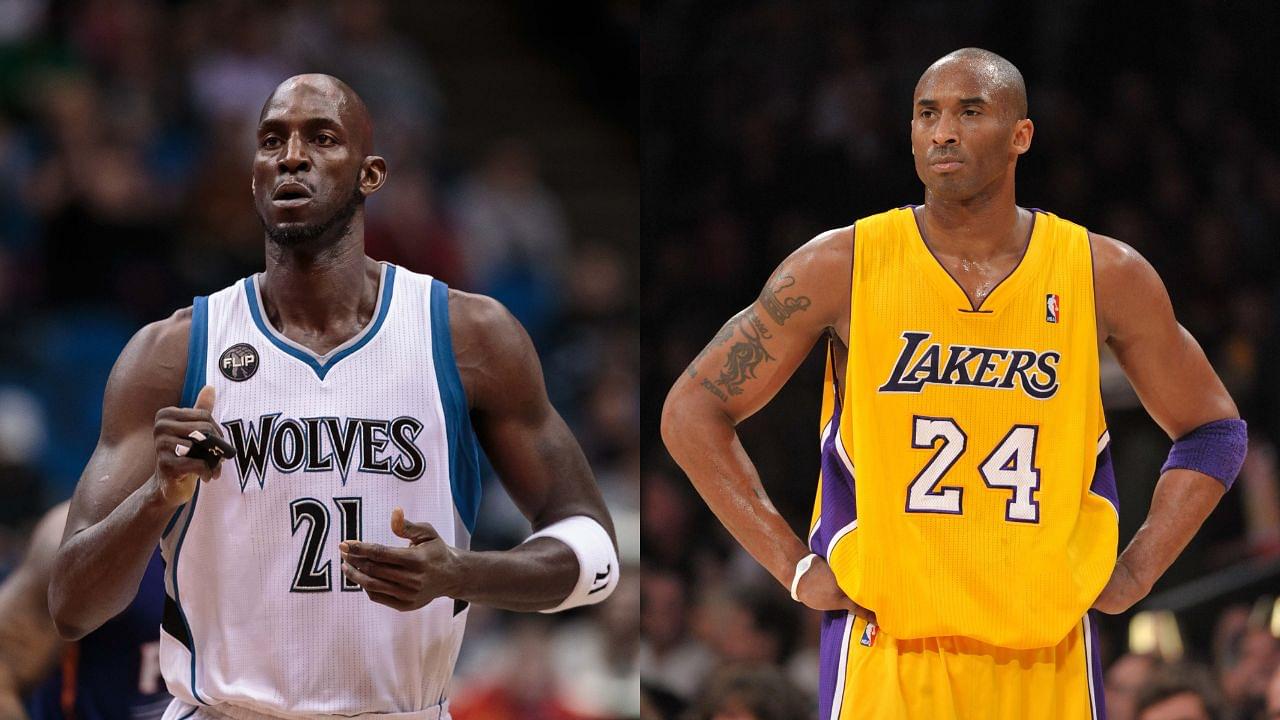 6ft 10" Kevin Garnett Once Called Kobe Bryant 'Grizzly Bear' Revealing Intriguing Reason Behind It
