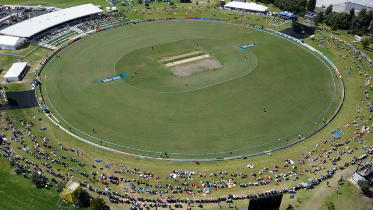 Bay Oval Mount Maunganui boundary dimensions Bay Oval Cricket ground