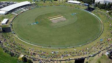 Bay Oval Mount Maunganui boundary dimensions: Bay Oval Cricket ground boundary length in meters