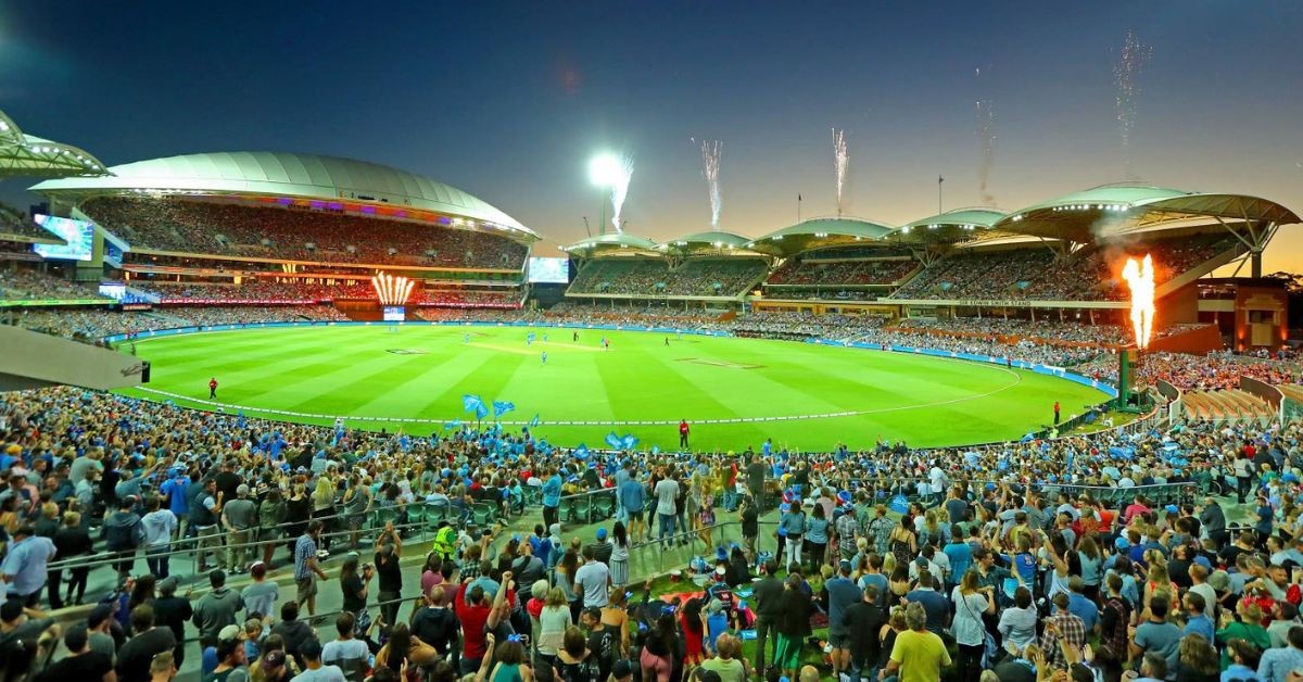 Adelaide Oval T20 average score Highest successful run chase in