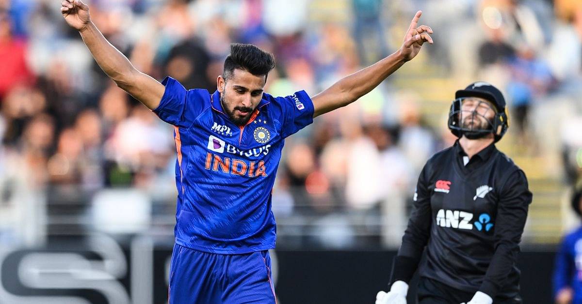Umran Malik bowling speed today: Fastest ball of Umran Malik on debut in Auckland ODI