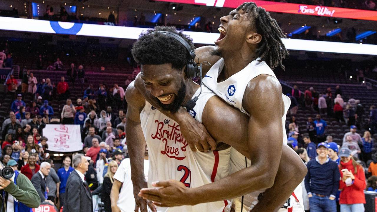"Yeah, you suck": Joel Embiid Gets a Backhanded Compliment from Tyrese Maxey After Earth Shattering Performance