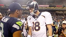 Russell Wilson and Peyton Manning