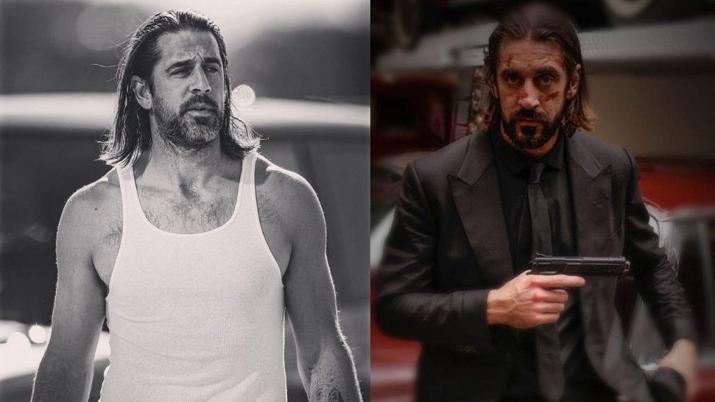 Aaron Rodgers Halloween Costume 2022 After Nailing The John Wick Look
