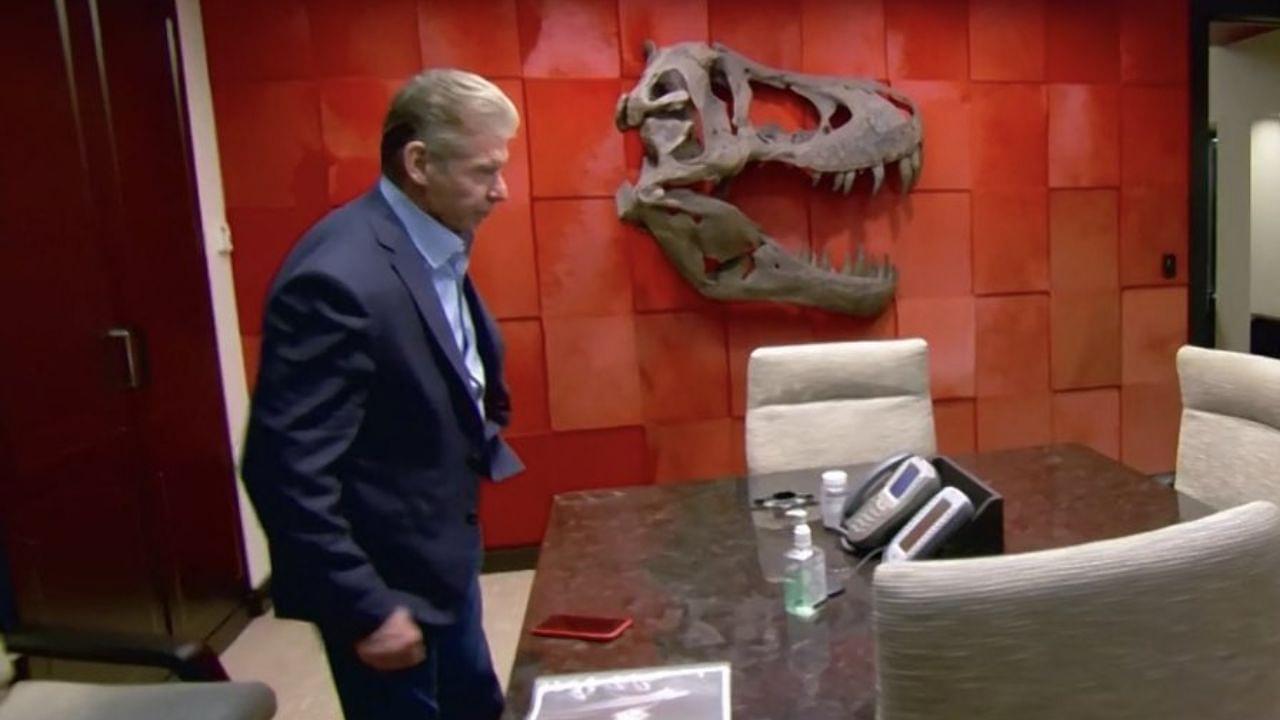 Vince McMahon T rex skull