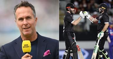 "They are a dated ODI team": Michael Vaughan slams India in response to Wasim Jaffer tweet on losing 1st Auckland ODI vs New Zealand
