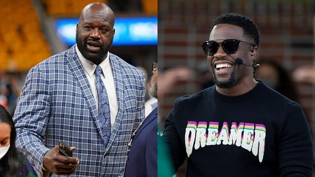 Having Once Gotten 'Fleeced' By Kevin Hart Hart of $1,000, Shaquille O'Neal Hilariously Assaulted Him For A 'Prison Experience'