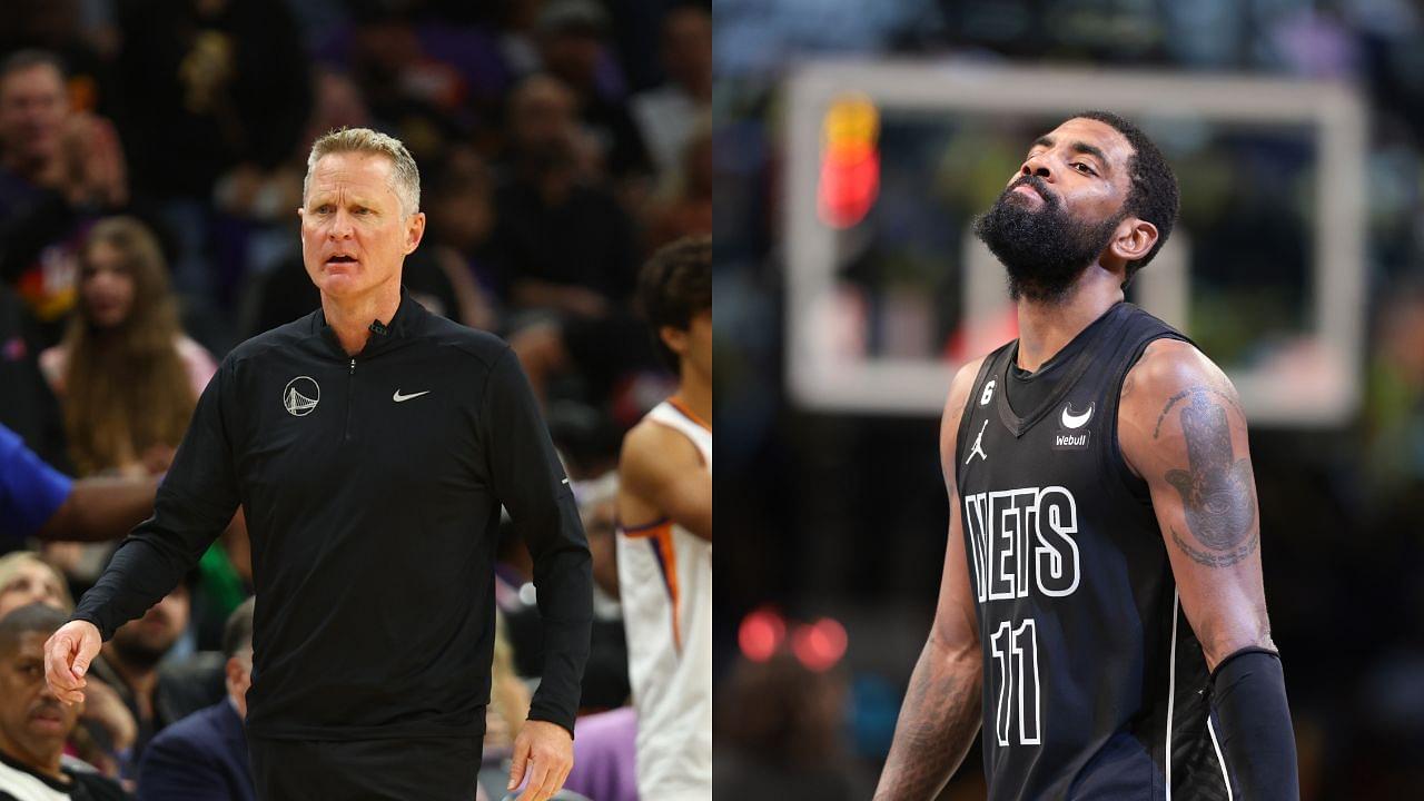 "Think Before You Throw Stuff Out There!": Steve Kerr Addresses Kyrie Irving's Comments That Led to Suspension