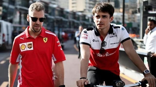 "Sebastian Vettel is the hardest working F1 driver" - Charles Leclerc shares how 53 GP winner had a significant impact on him