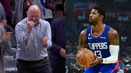 WATCH: Steve Ballmer is Giddy Like a Kid After Paul George Hits Clutch Shot to Secure Clippers' 3rd Win