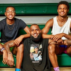 Billionaire LeBron James’ Sons, Bronny And Bryce James Make "Digital ...