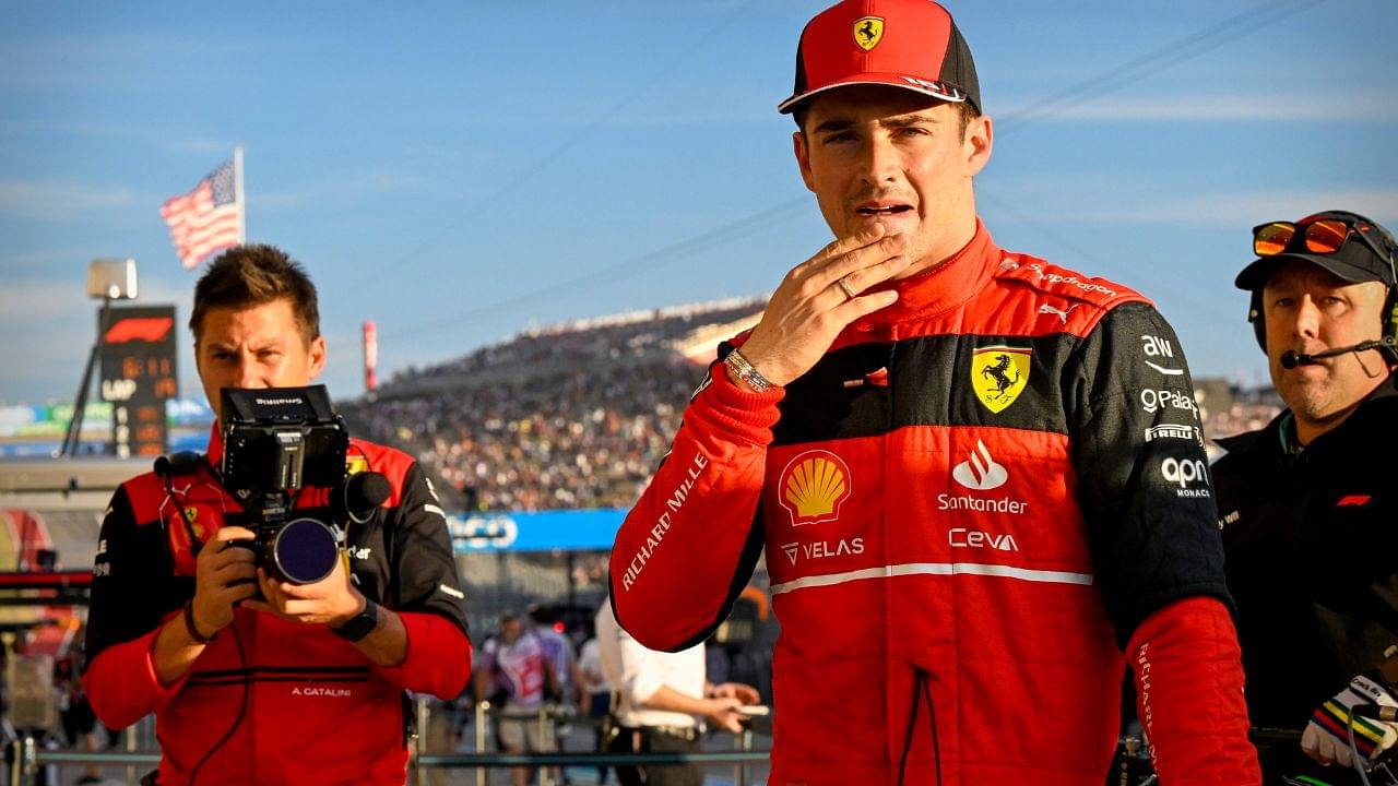 Ferrari's Charles Leclerc caught having dinner with one of the most wanted International Criminal