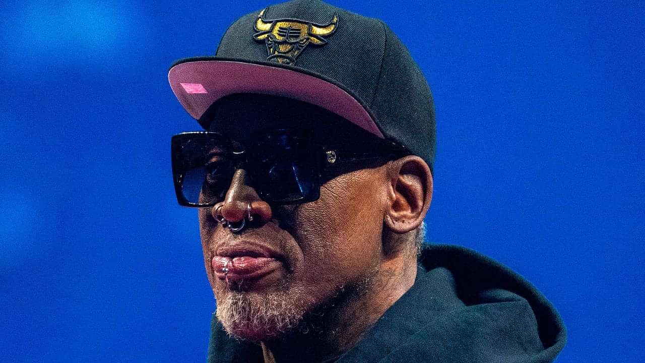 The many hair designs of Dennis Rodman