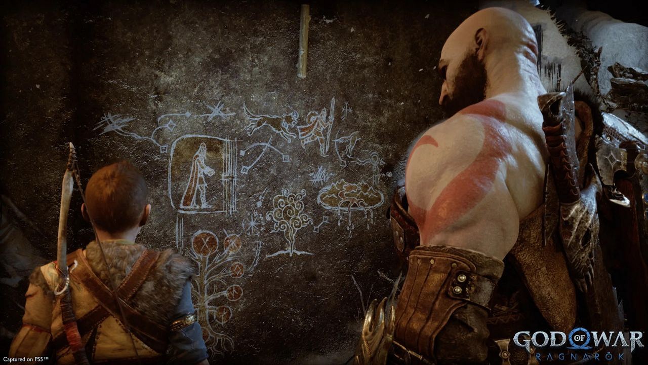 Tyr Revealed as ODIN - God of War Ragnarök (4K 60FPS)