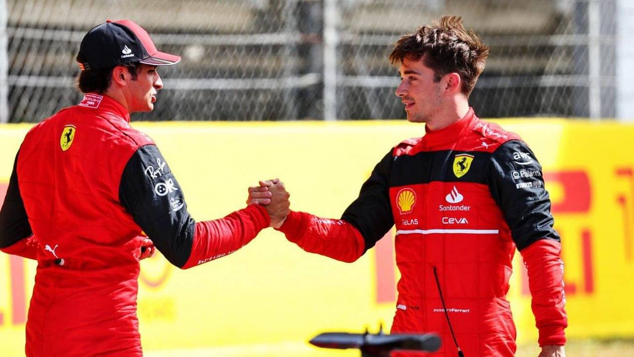 "He needs to beat Checo himself": Carlos Sainz claims Charles Leclerc needs to help himself before asking favours from Ferrari teammate against Sergio Perez