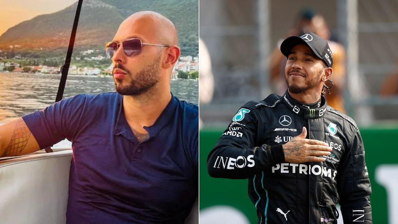 Andrew Tate claims he can beat Lewis Hamilton and Max Verstappen in his $3.8 million Bugatti