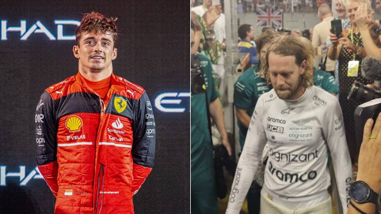 "I don't think Sebastian Vettel will come back": Charles Leclerc tells Sergio Perez 4-time World Champion won't return to F1