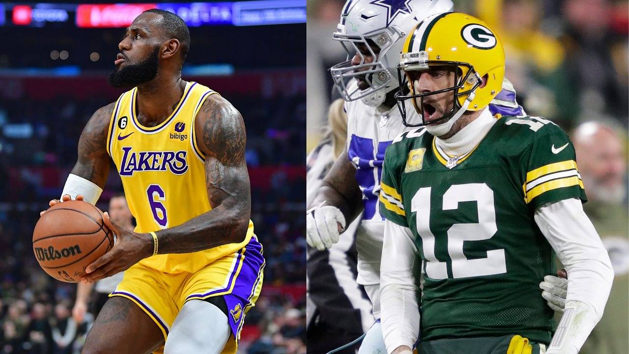 LeBron James and Aaron Rodgers