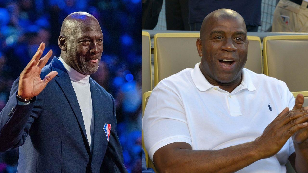 “You Can’t Get Close to Michael Jordan”: 5X Champ Magic Johnson Playfully Accused MJ of Getting Preferential Treatment From Referees
