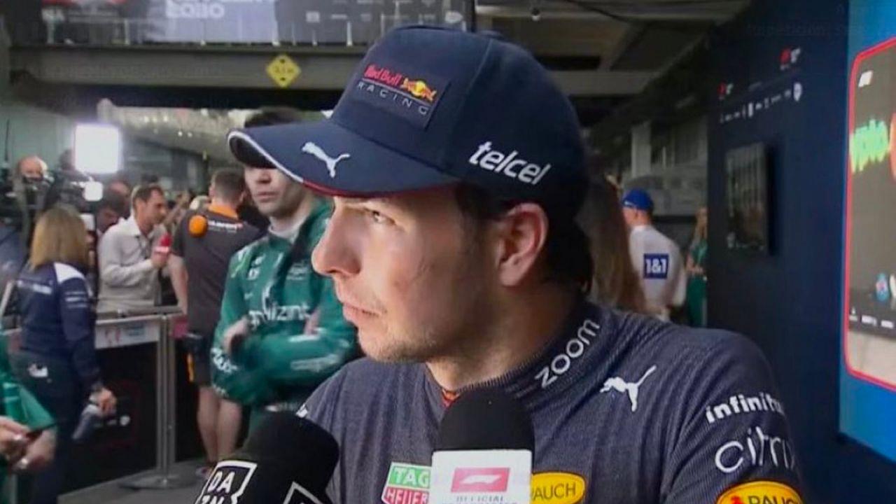 "If Max Verstappen has two championships, it's thanks to me" - Sergio Perez fumes over his teammate after feeling betrayed by at the Brazil GP
