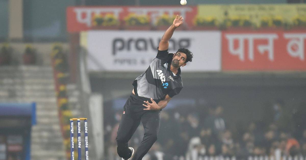 "It is a very unique place to bowl": Ish Sodhi believes Sky Stadium Wellington boundary size will influence spinners in NZ vs IND 1st T20I
