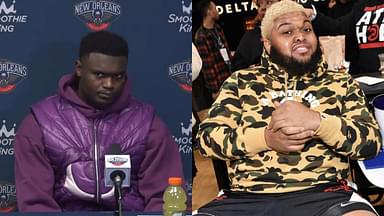 "Zion Williamson Turned Into Druski!": Nba Twitter Loses Its Marbles as 284 lbs Pelicans Star Imitates Comedian