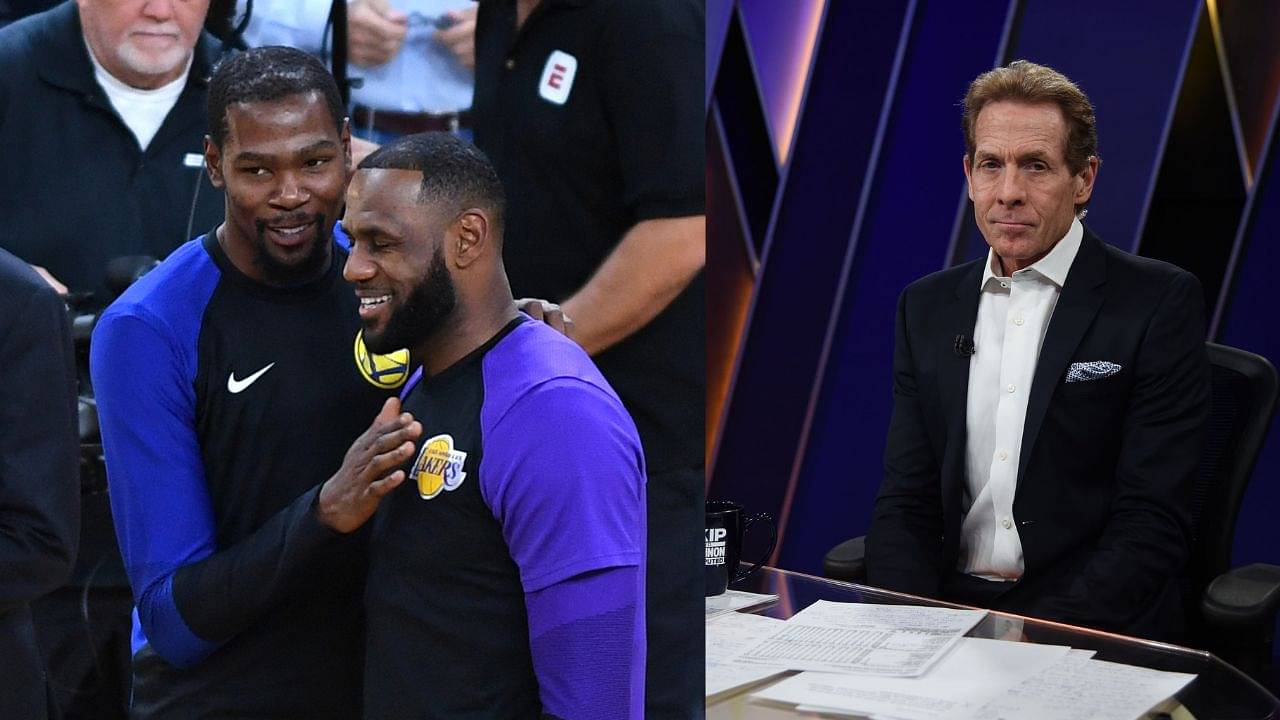 "Whatever Skip Bayless Says Will Be Taken as Law!": 6ft 10" Kevin Durant Smacks FS1 Analyst Over Latest LeBron James Remarks