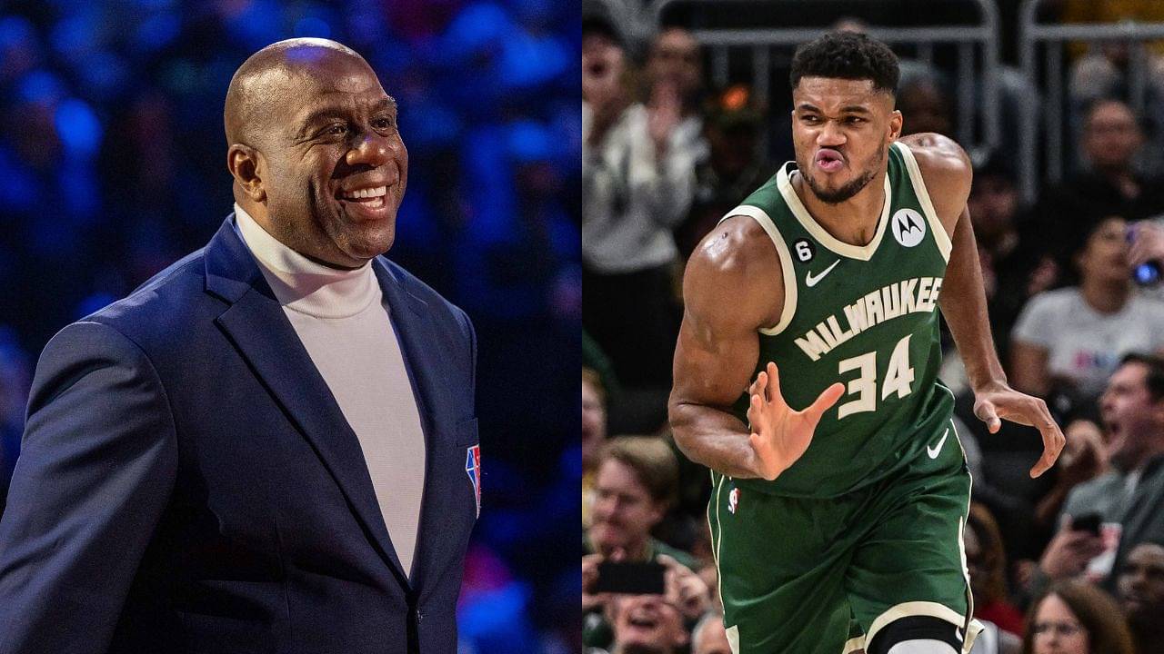 Magic Johnson Once Called Losing $50,000 'Stupid' After Praising Giannis Antetokounmpo During Lakers Presidency