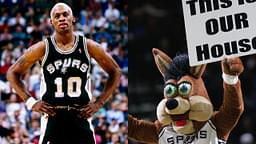 Known For Losing $200,000 For Kicking Cameramen, Dennis Rodman Once Headbutted The Spurs Mascot For No Reason