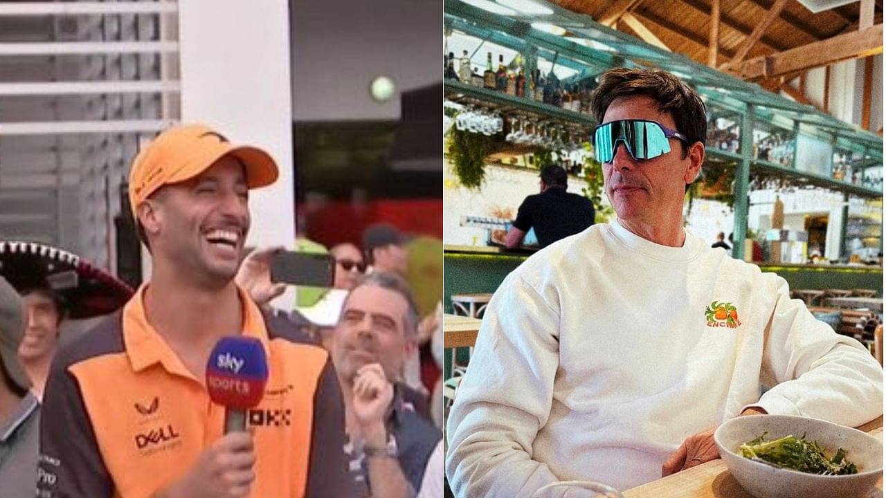 Daniel Ricciardo spills the truth behind Toto Wolff flaunting RIC3 $110 merch