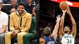 "God Said, 'You Cannot Make Threes'": Giannis Antetokounmpo has Perfect Explanation for His 3-point Shooting Woes
