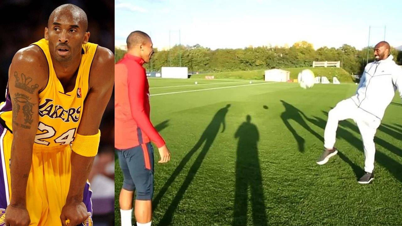 6FT 6” Kobe Bryant, Who Played as a Goalkeeper in Europe, Once Practiced With $150 Million Worth Kylian Mbappe