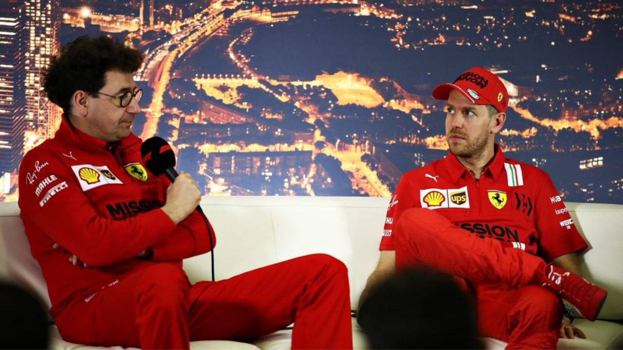 "No longer seeing the need of $40 million salary": Mattia Binotto didn't decide to sack Sebastian Vettel