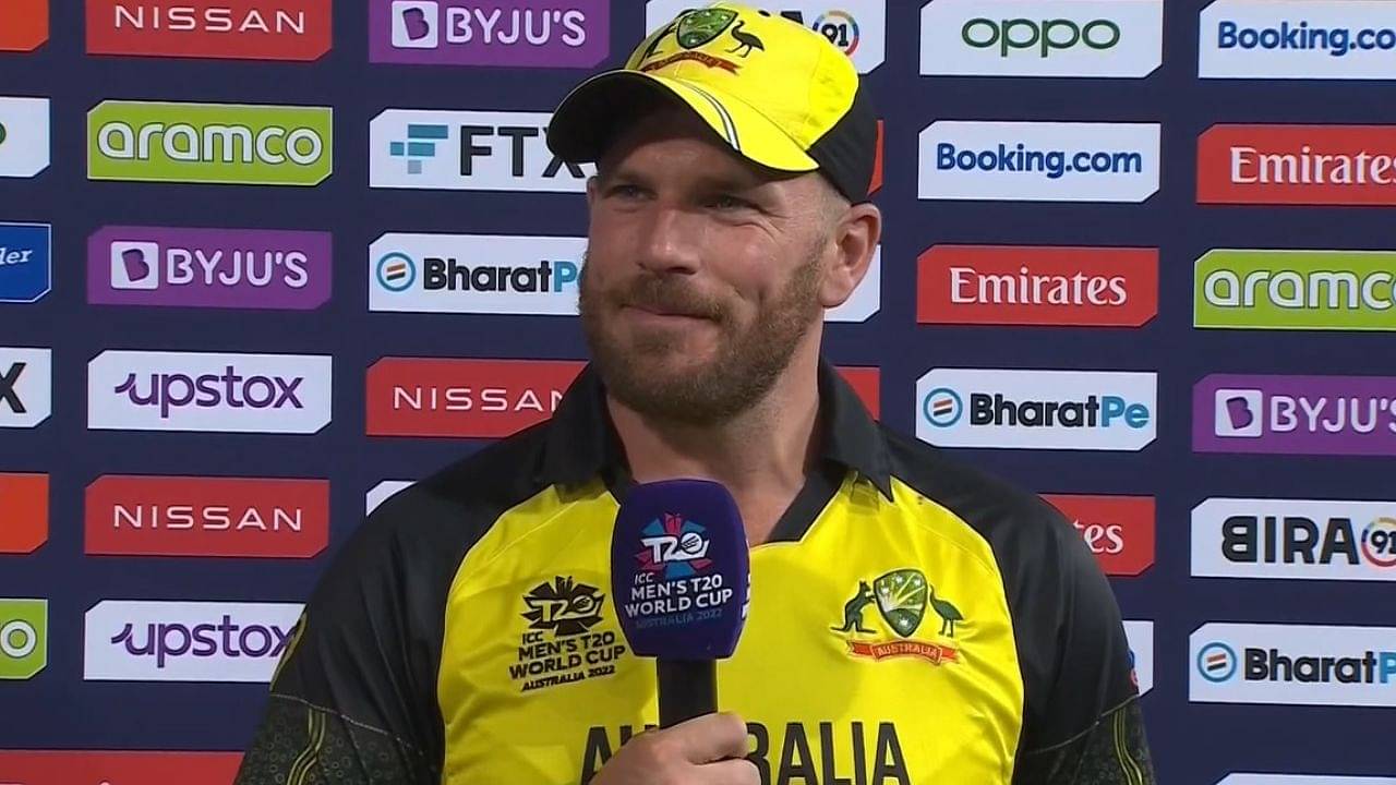 Why is Aaron Finch not playing today's T20 World Cup 2022 match between Australia and Afghanistan in Adelaide?