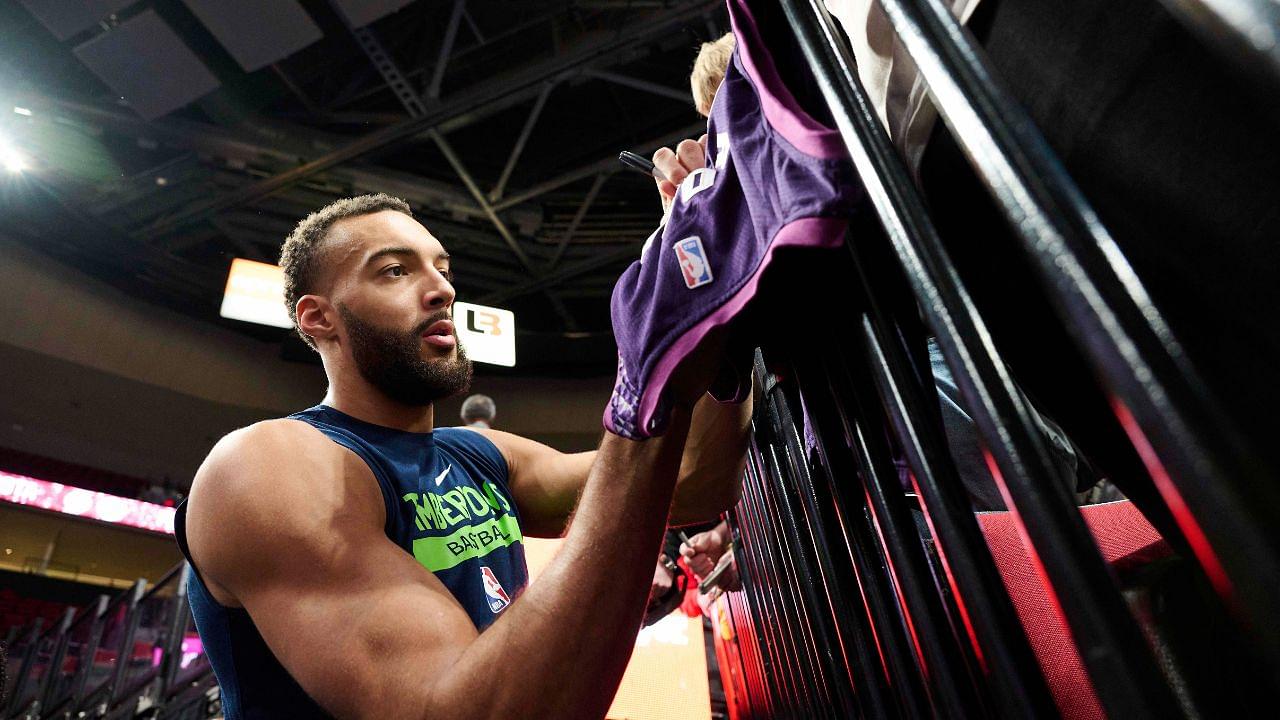 Amdist Turbulent Start With the Timberwolves, Rudy Gobert Spent over $22,500 Buying Local Love for Christmas