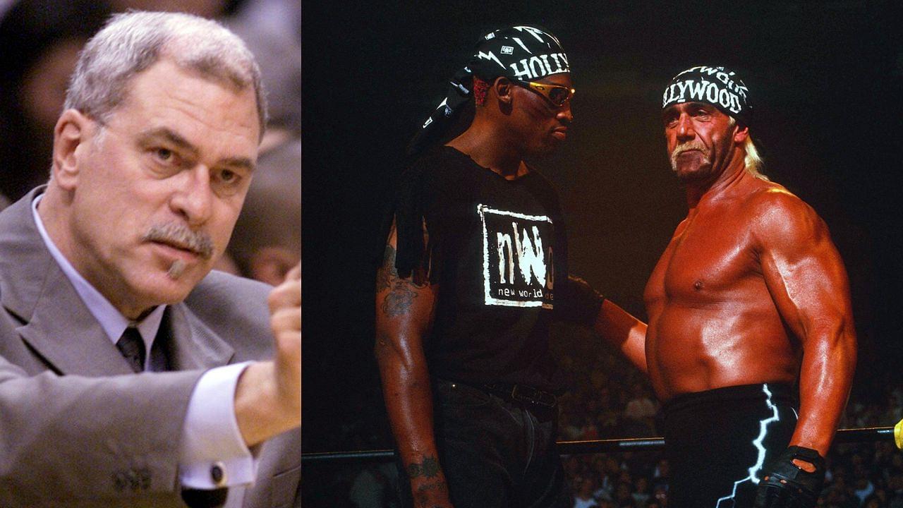 Phil Jackson, who worried Dennis Rodman might die, begged Hulk Hogan to retrieve 'Eccentric' superstar during '98 NBA Finals