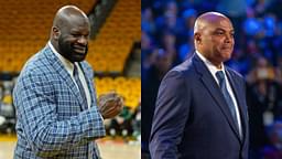 Half-Naked Shaquille O'Neal Spends Quality Time With 252 lbs Charles Barkley, Who Received 'Gifts' From Nude Men Before