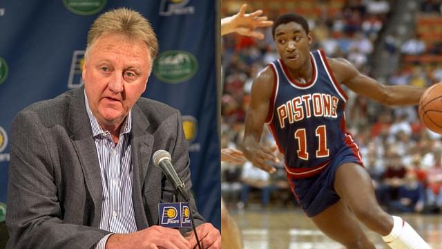 “I just like Rick better than I like you”: Larry Bird Once ‘Excplicitly’ Fired Isiah Thomas Over Pacers Job