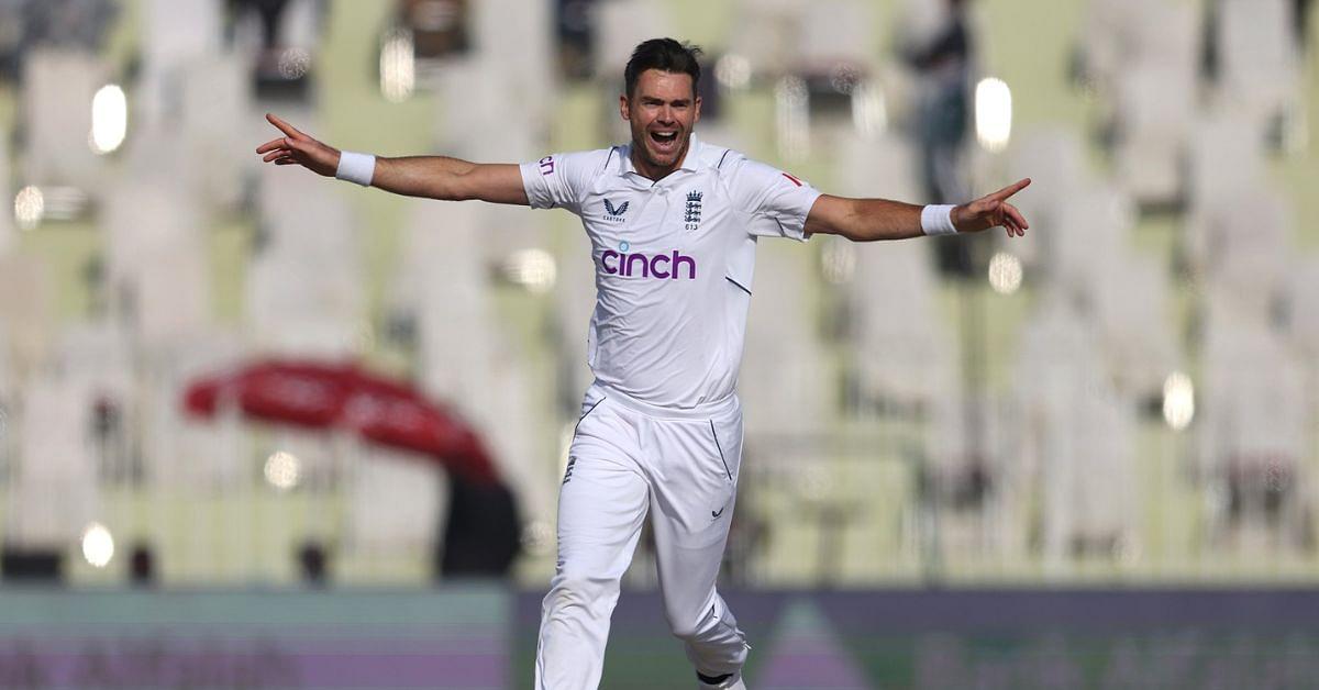 Why is James Anderson not playing today's 3rd Test between Pakistan and England in Karachi?