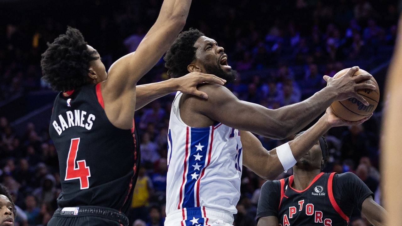"Most Ridiculous Game I’ve Ever Been a Part of!": Joel Embiid Calls Out Officials After Leading Sixers to OT Win Over Raptors With 28 Points