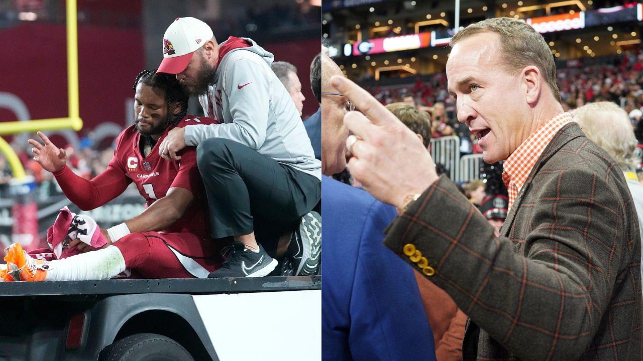 Kyler Murray and Peyton Manning